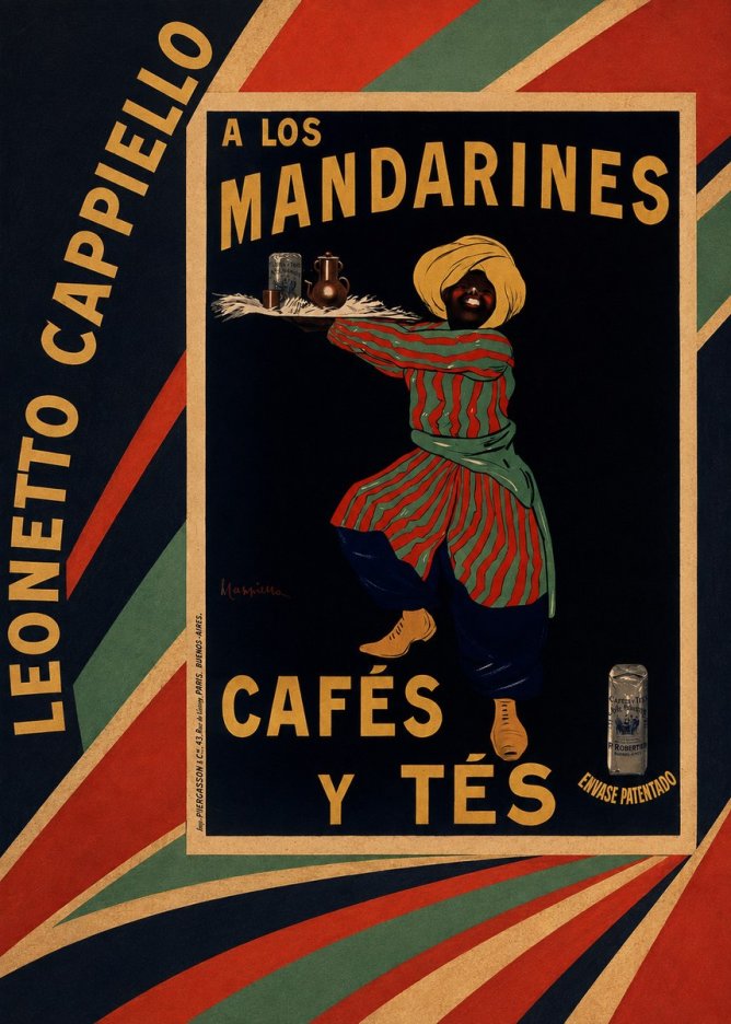 Leonetto Cappiello A Los Mandarines No5 - Juliste