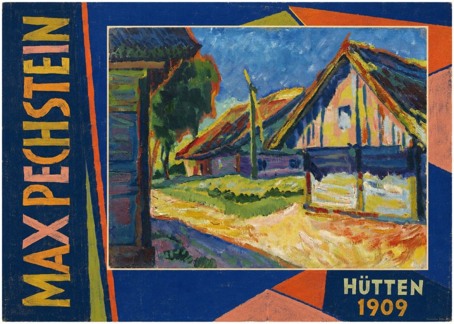 Max Pechstein Hütten 1909 No2 - Juliste