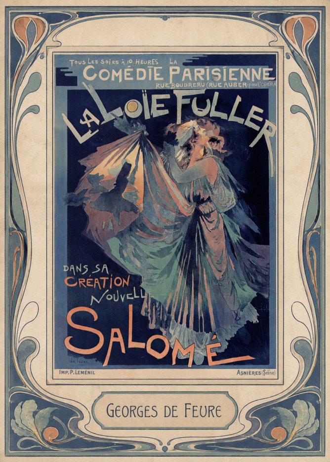 Georges de Feure Salomé II No1 - Juliste