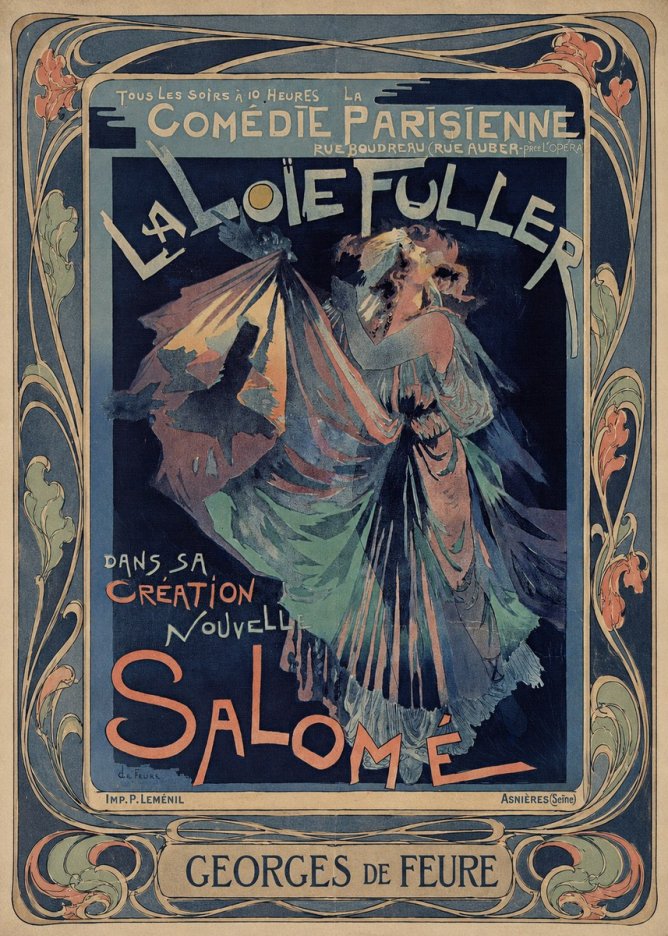 Georges de Feure Salomé II No2 - Juliste