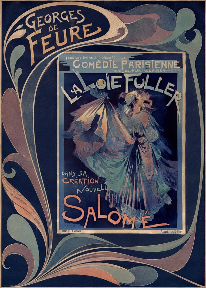 Georges de Feure Salomé II No6 - Juliste