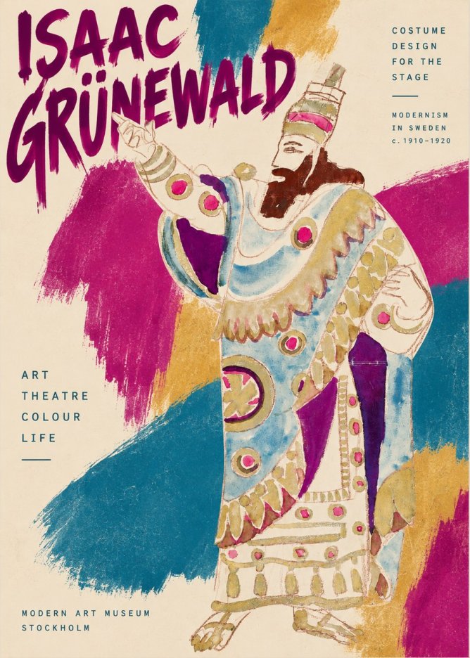 Isaac Grünewald The Theatre Lives No2 - Juliste