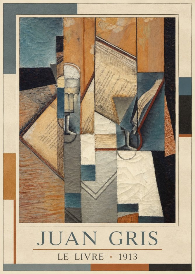 Juan Gris Le Livre No3 - Juliste