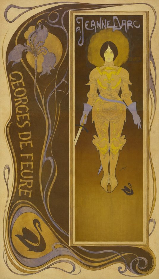 Georges de Feure À Jeanne D'arc No2 - Juliste