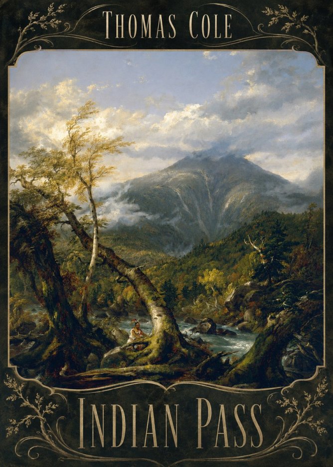 Thomas Cole Indian Pass I No2 - Juliste