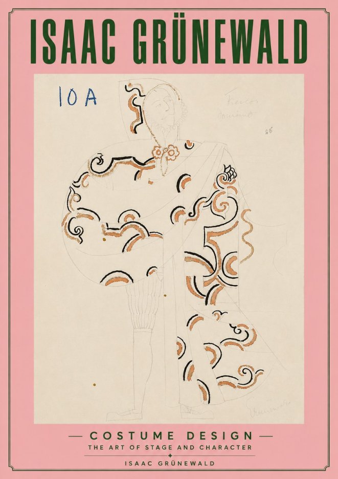 Isaac Grünewald Costume Design VIII No5 - Juliste