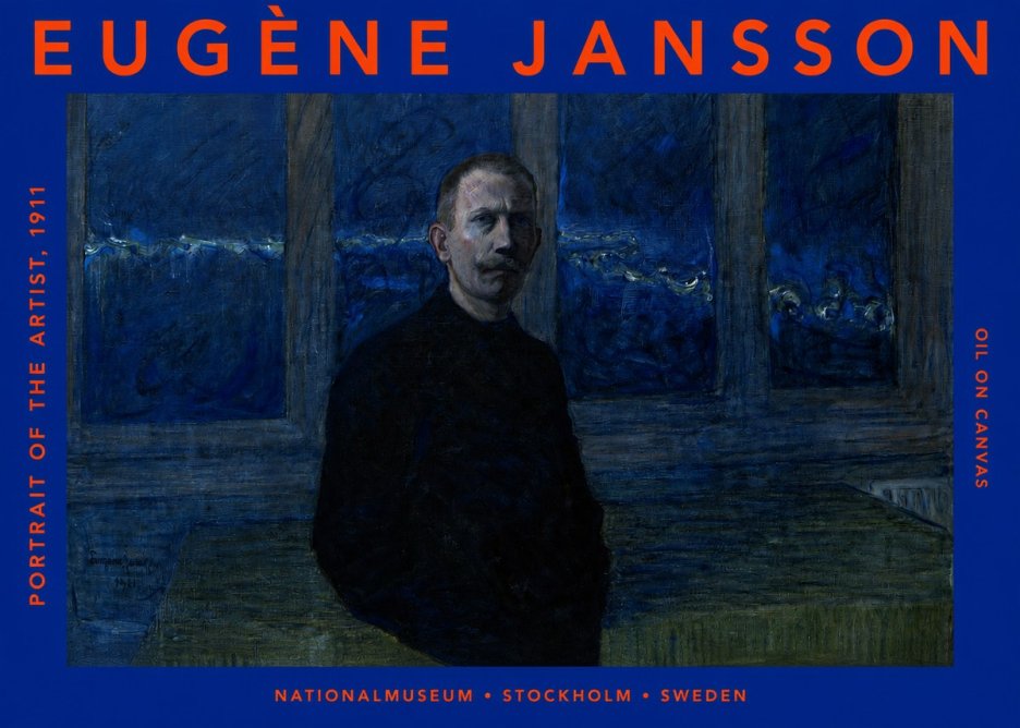 Eugène Jansson Portrait of the Artist, 1911 No2 - Juliste