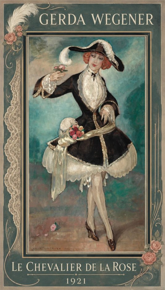 Gerda Wegener Le Chevalier De La Rose No1 - Juliste