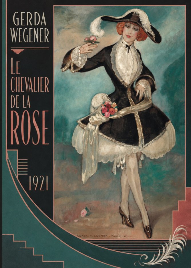 Gerda Wegener Le Chevalier De La Rose No3 - Juliste