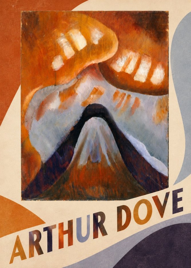 Arthur Dove Snowstorm No5 - Juliste