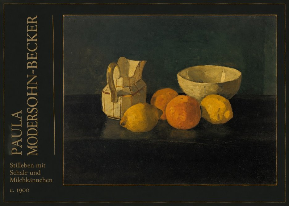 Paula Modersohn-Becker Stilleben Mit Schale Und Milchkännchen No2 - Juliste