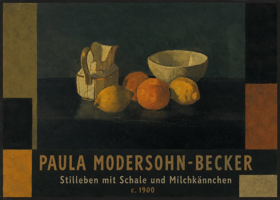 Paula Modersohn-Becker Stilleben Mit Schale Und Milchkännchen No3 - Juliste
