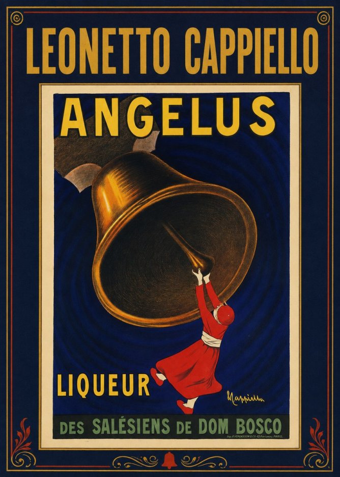 Leonetto Cappiello Angelus No1 - Juliste