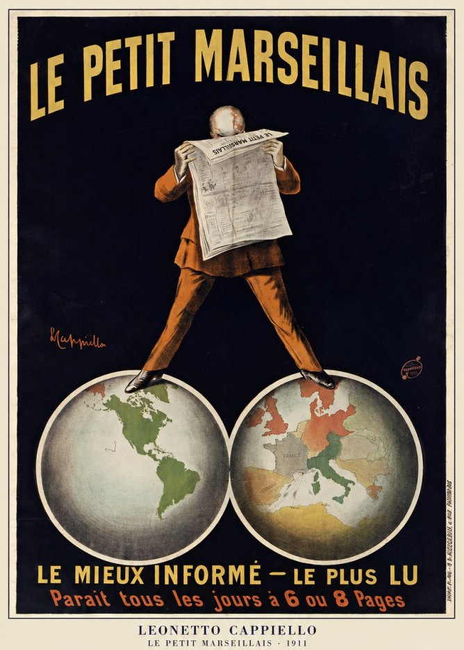 Leonetto Cappiello Le Petit Marseillais No5 - Juliste