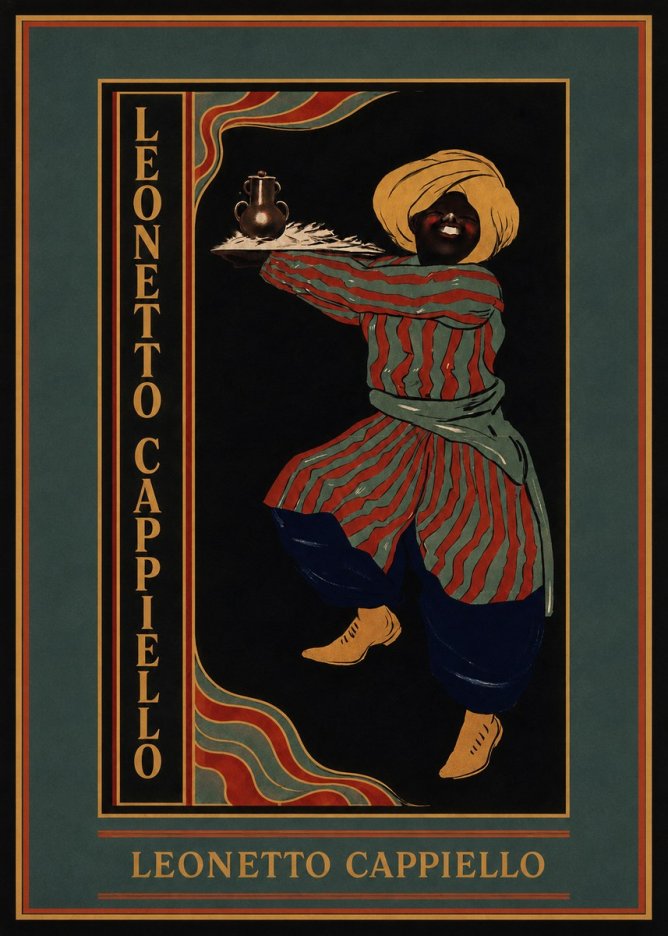 Leonetto Cappiello The Sultan No3 - Juliste