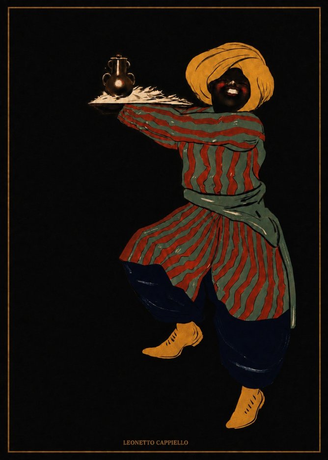 Leonetto Cappiello The Sultan No5 - Juliste