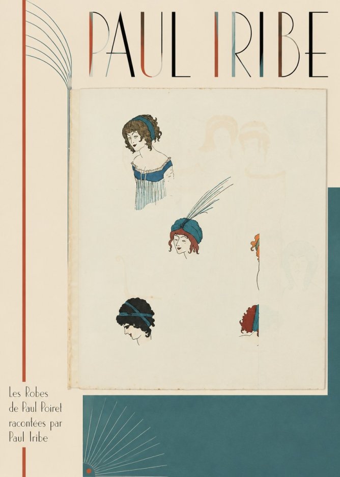 Paul Iribe Les Robes De Paul Poiret Racontées Par Paul Iribe No5 - Juliste