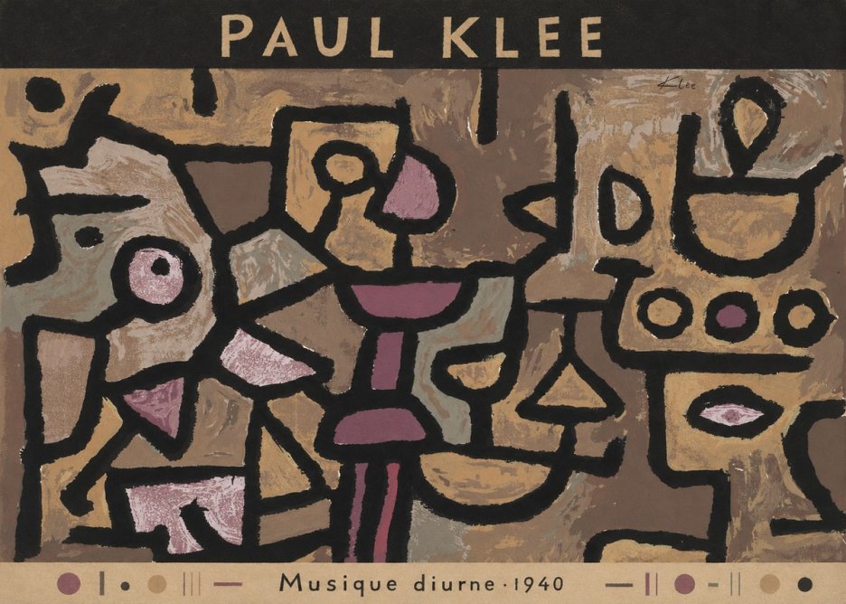 Paul Klee Musique Diurne No4 - Juliste
