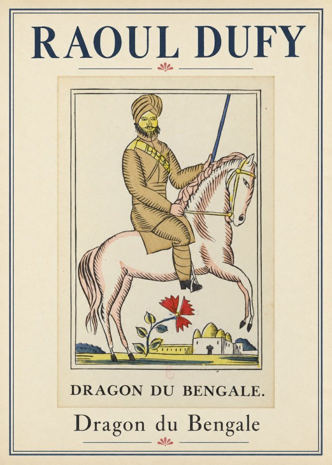Raoul Dufy Dragon Du Bengale No1 - Juliste