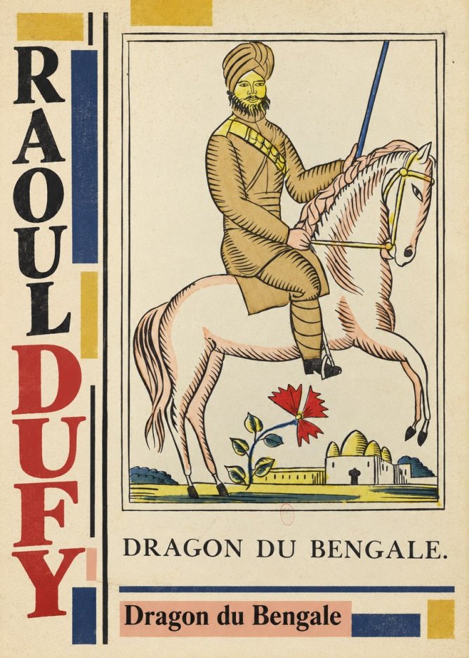 Raoul Dufy Dragon Du Bengale No4 - Juliste