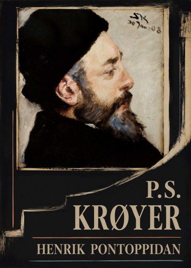 P.S. Krøyer Henrik Pontoppidan No3 - Juliste