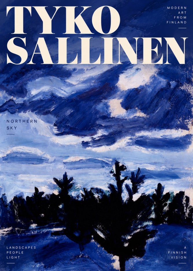 Tyko Sallinen Northern Sky No2 - Juliste