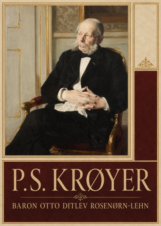 P.S. Krøyer Baron Otto Ditlev Rosenørn-lehn No5 - Juliste