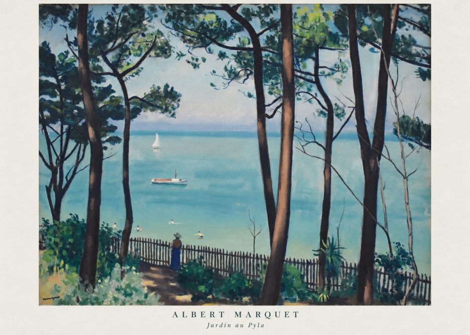 Albert Marquet Jardin Au Pyla No6 - Juliste