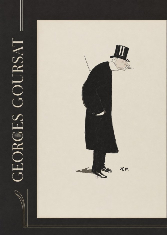 Georges Goursat Georges Goursat II No2 - Juliste