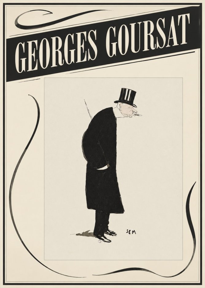 Georges Goursat Georges Goursat II No5 - Juliste