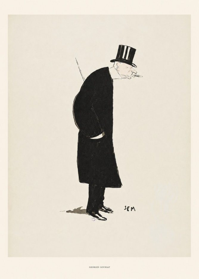 Georges Goursat Georges Goursat II No6 - Juliste