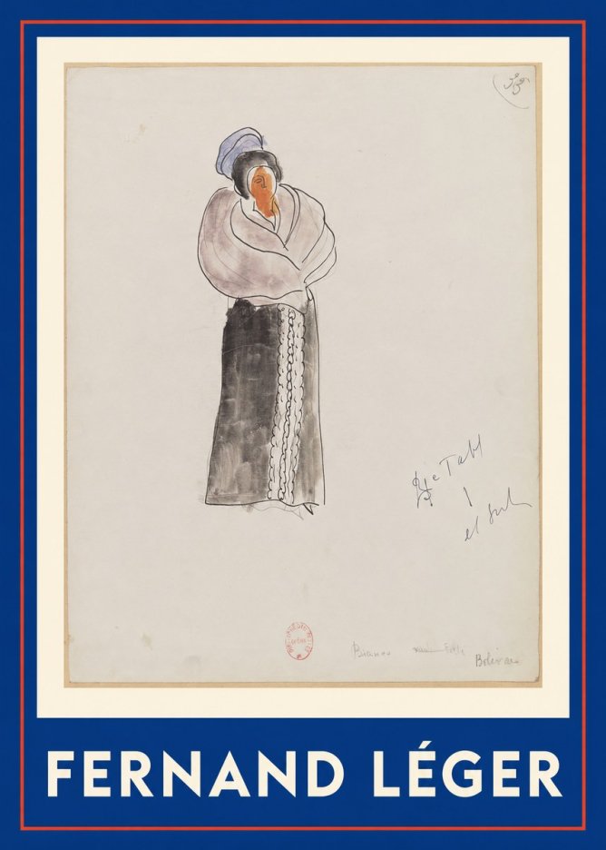 Fernand Léger Boliviana No1 - Juliste