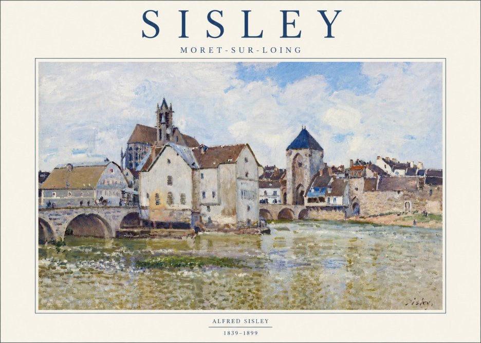 Sisley Moret-sur-loing No5 - Juliste