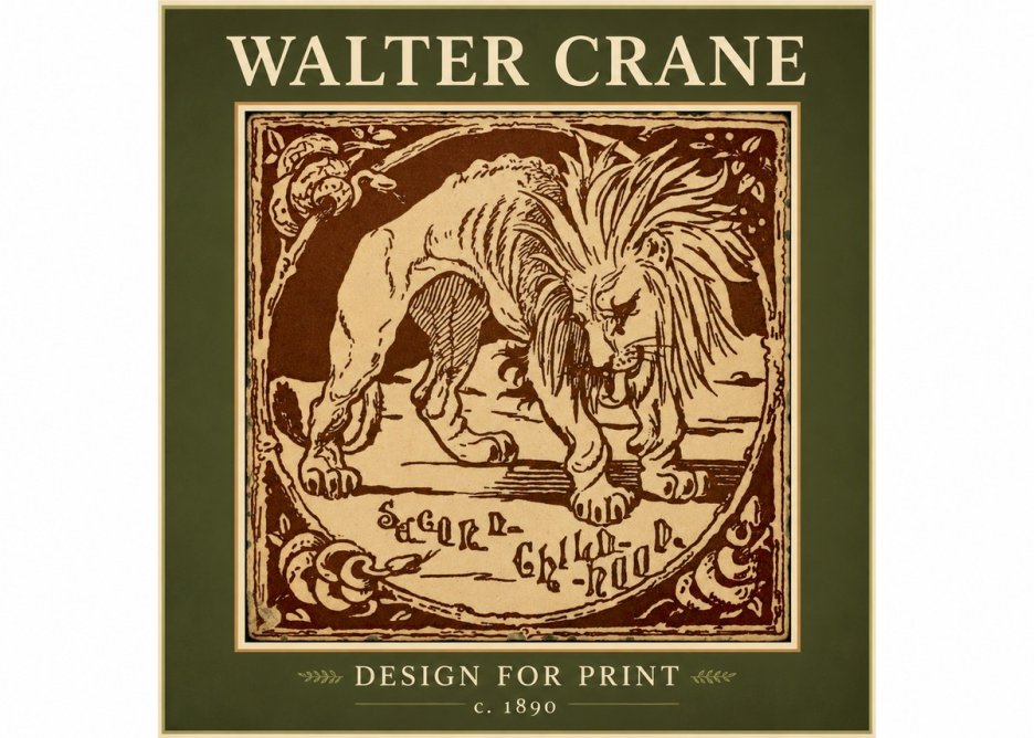 Walter Crane Sacred Childhood No2 - Juliste