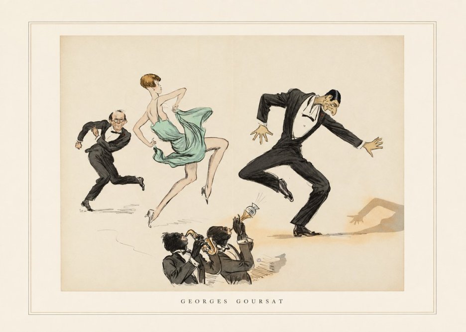 Georges Goursat Georges Goursat III No6 - Juliste