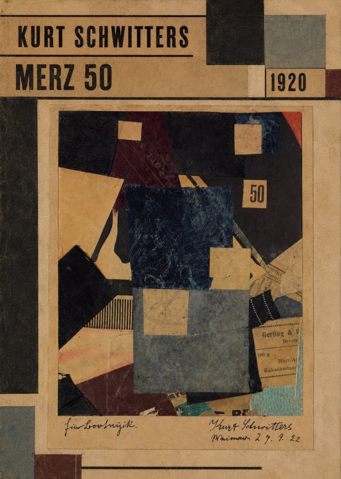 Kurt Schwitters Merz 50 No2 - Juliste