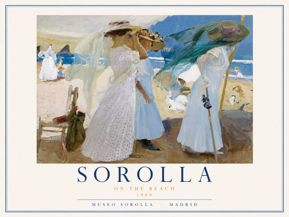 Sorolla On the Beach No3 - Juliste
