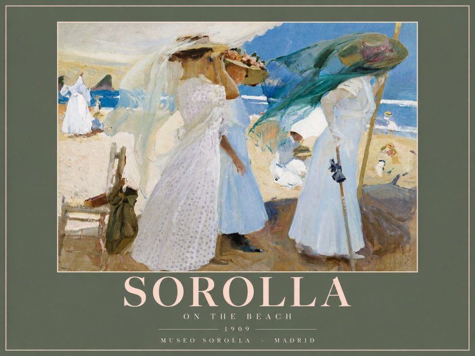 Sorolla On the Beach No4 - Juliste