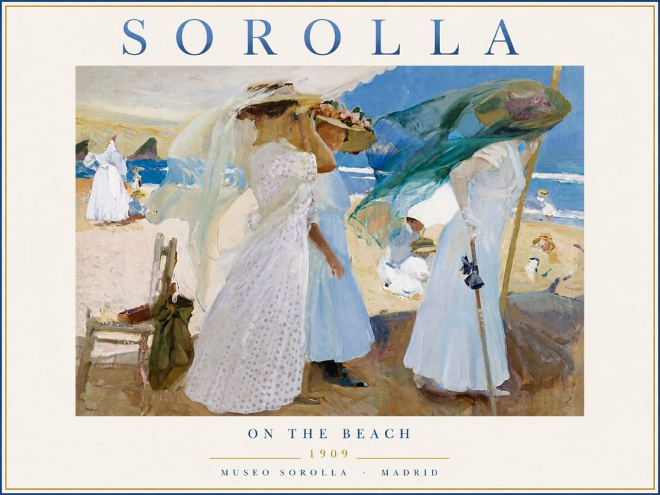 Sorolla On the Beach No5 - Juliste