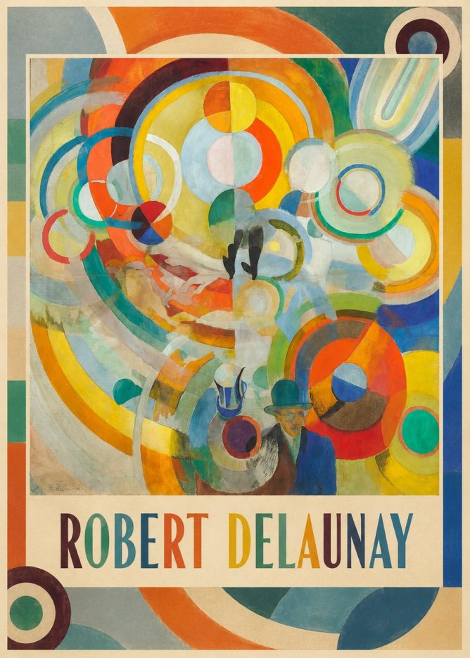 Robert Delaunay Robert Delaunay III No1 - Juliste