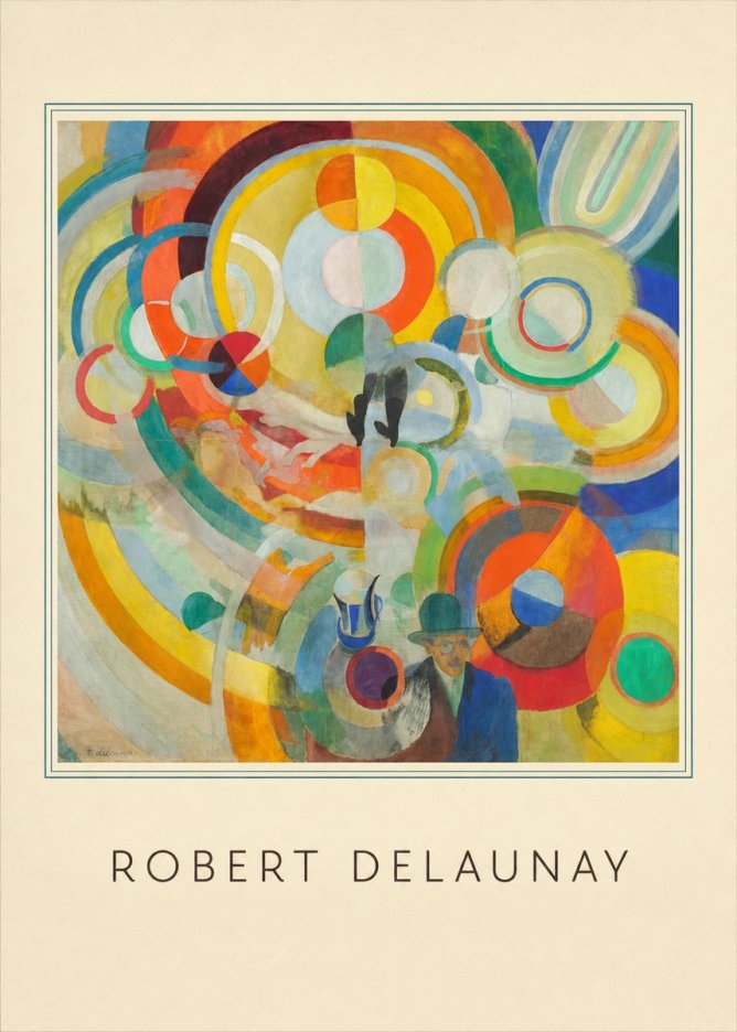 Robert Delaunay Robert Delaunay III No4 - Juliste