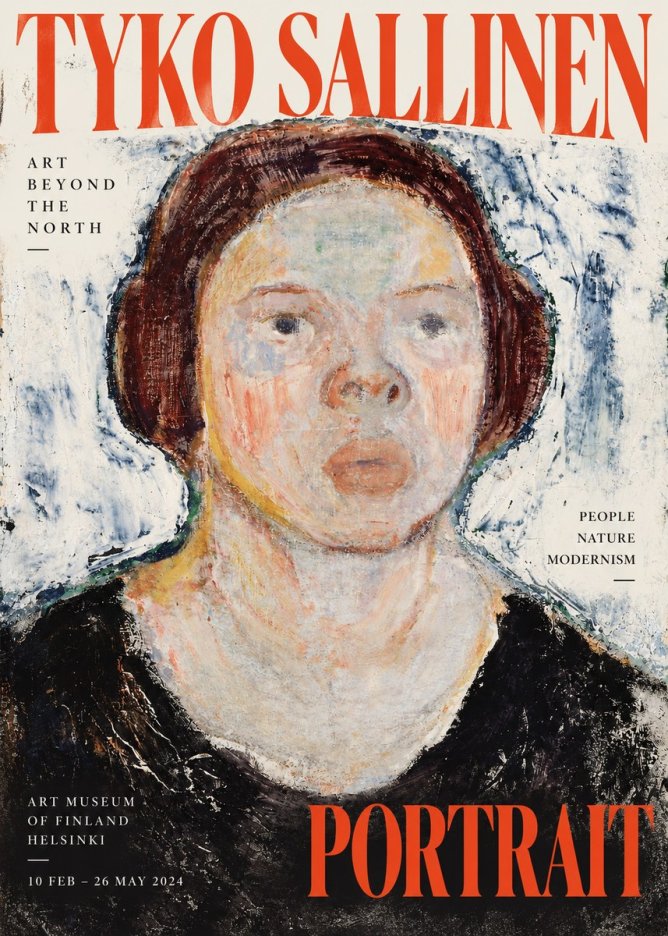 Tyko Sallinen Portrait I No2 - Juliste