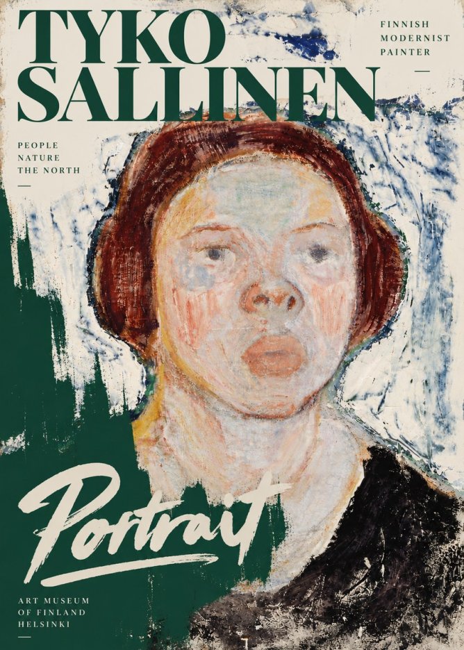 Tyko Sallinen Portrait I No5 - Juliste