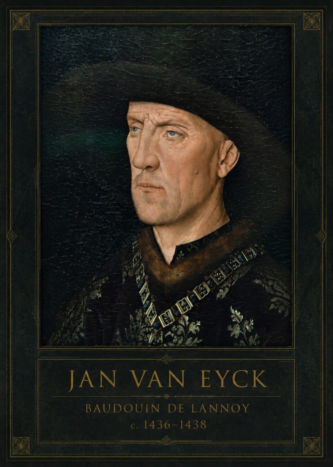 Jan van Eyck Baudouin De Lannoy No1 - Juliste