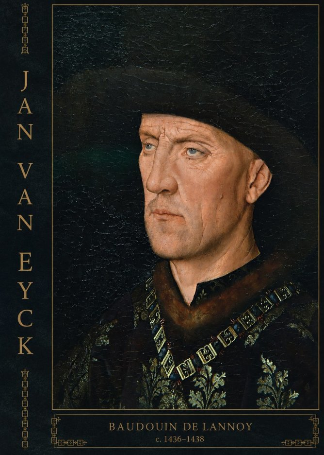 Jan van Eyck Baudouin De Lannoy No2 - Juliste