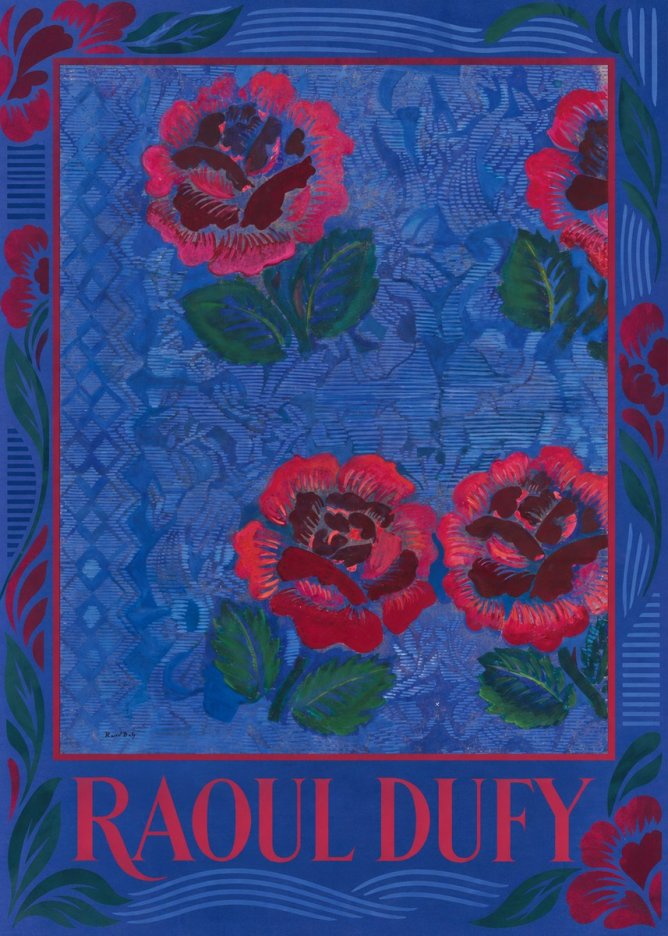 Raoul Dufy Roses No1 - Juliste