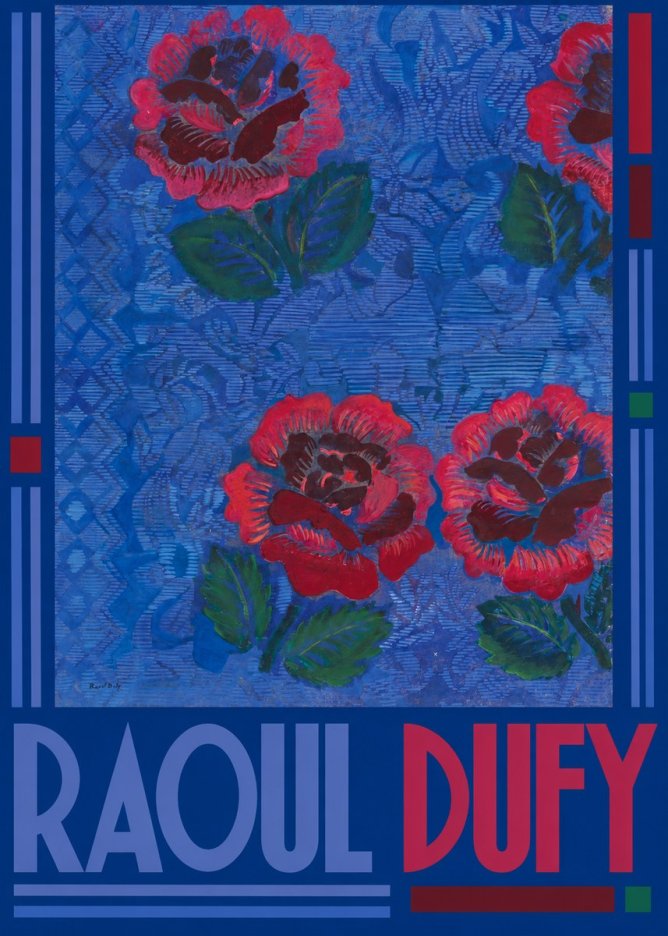 Raoul Dufy Roses No2 - Juliste