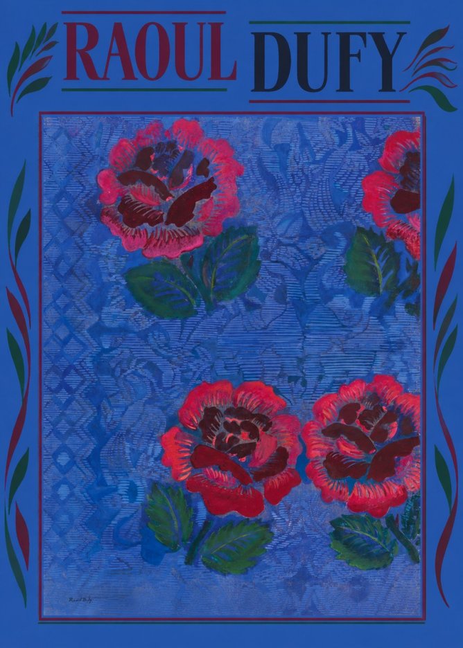 Raoul Dufy Roses No3 - Juliste