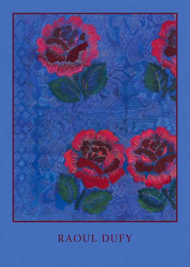 Raoul Dufy Roses No4 - Juliste