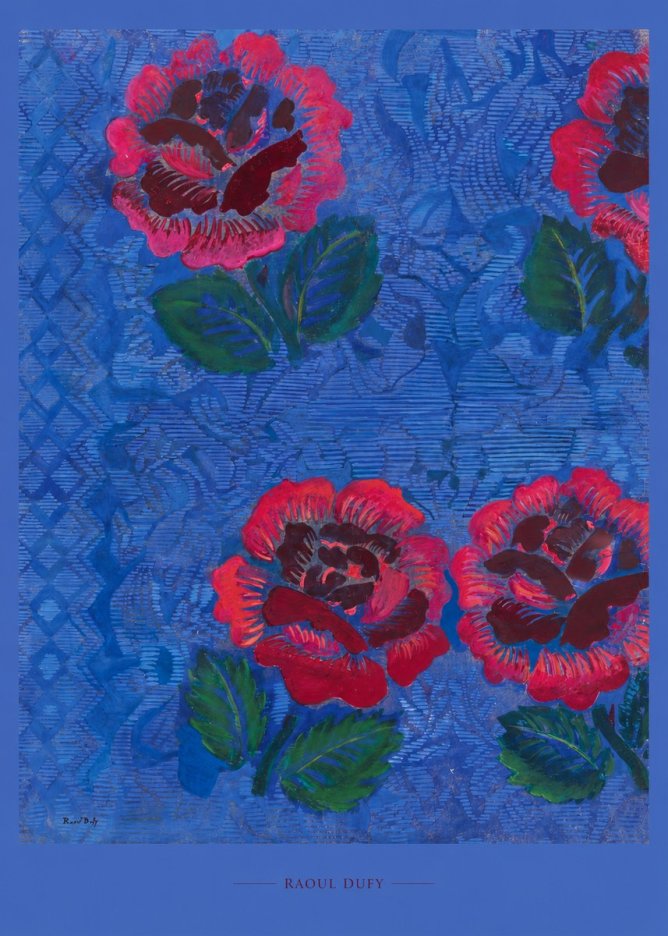Raoul Dufy Roses No6 - Juliste